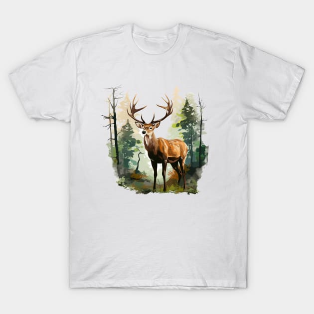 Deer Lover T-Shirt by zooleisurelife